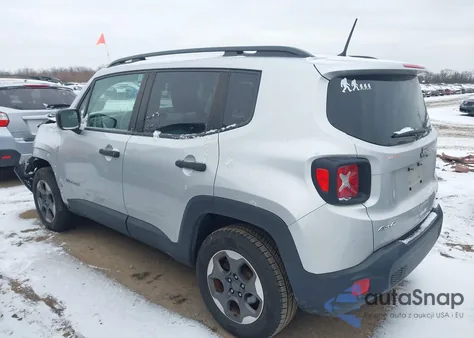 2018 Jeep Renegade Sport 4X4 from USA, damaged, VIN ZACCJBAB2JPJ23054